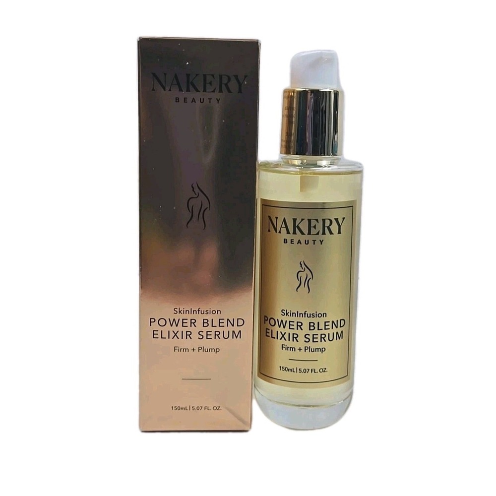 Nakery Beauty Skininfusion Power Blend Elixir Serum Firm & Plump 5.07 oz NIB